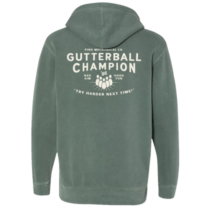 Green Gutterball Champ Hoodie